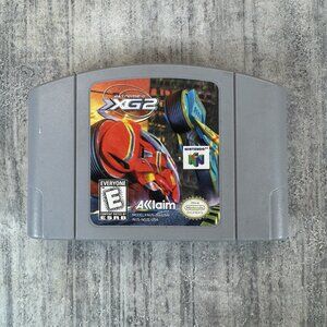 Extreme-G 2 XG2 (Nintendo 64 N64) Cleaned / Tested / Authentic!